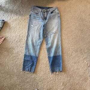 Blank NYC jeans the Madison High-Rise Crop